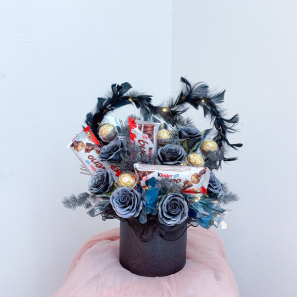 Soap Flower Box | Black Swan