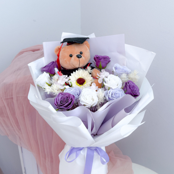 Soap Flower Bouquet | Lavender Kiss