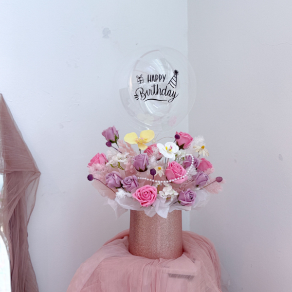 Soap Flower Box | Blush Bloom