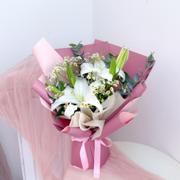 Fresh Flower | Malily in White