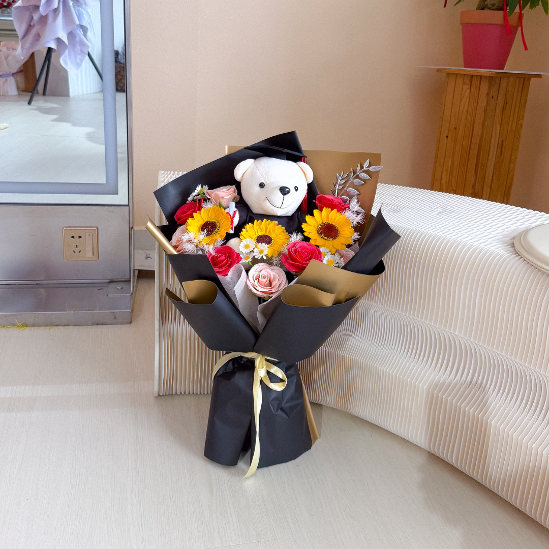 Soap Flower Bouquet | Qualified